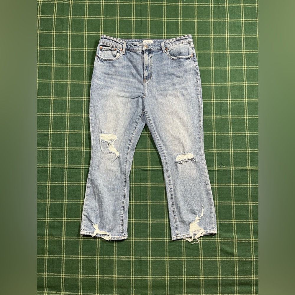 Pistola Lennon high rise crop jeans